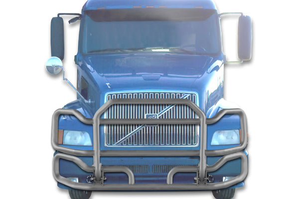 Front Gray Grille Guard Large 1999-2003 Volvo VNL