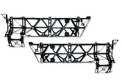 Brackets for Front Step Fairing Panels Set 2022+ Kenworth T680 Next Gen