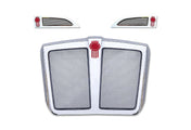 Fiberglass Hood w/ Grille w/Bug Screen, Air Intakes, LED Headlights, Mirrors – Set 2013-2021 Kenworth T680