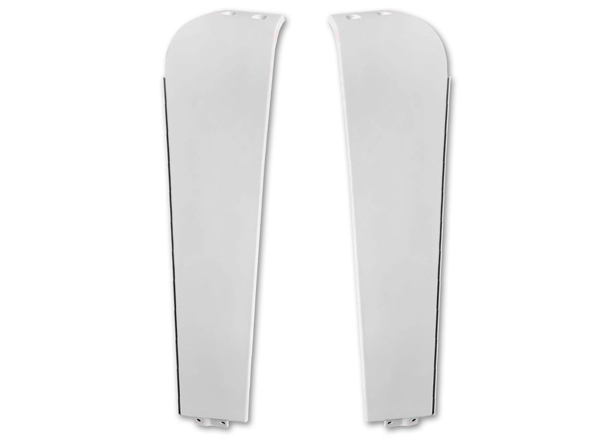 Top and Bottom Cabin Fairings w/ Stripe Narrow Version Set 2008-2017 Freightliner Cascadia