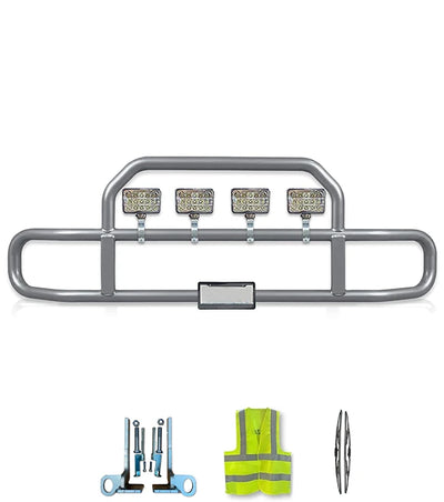 Gray Front Grille Deer Moose Bumper Guard 2008-2017 Kenworth T660