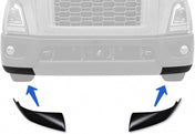 Side Bumper Air Deflectors Spoilers Set 2018+ Volvo VNR