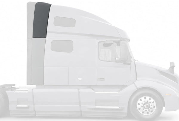 Upper Wind Cab Cabin Fairing w/Brackets Set Passenger 2018-2024 Volvo VNL
