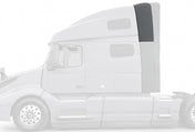 Upper Wind Cab Cabin Fairing w/Brackets Set Driver 2018-2024 Volvo VNL