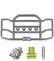 Grille Guard Large Chrome with Lights 2010+ Kenworth T700
