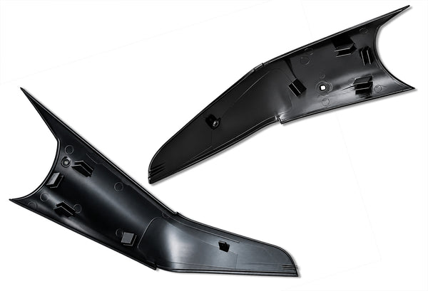 Door Mirror Arm Bottom Covers Black Set 2018-2024 Freightliner Cascadia 126 116