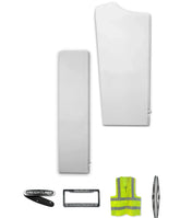Cabin Upper and Lower Sleeper Fairing Set Driver 2008-2016 Freightliner Cascadia 125