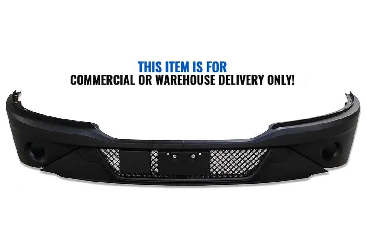 Bumper without Fog Hole Black Plastic 5 Pcs 2022+ Kenworth T680