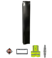 Lower Wind Fairing Cab Extender Left International Prostar