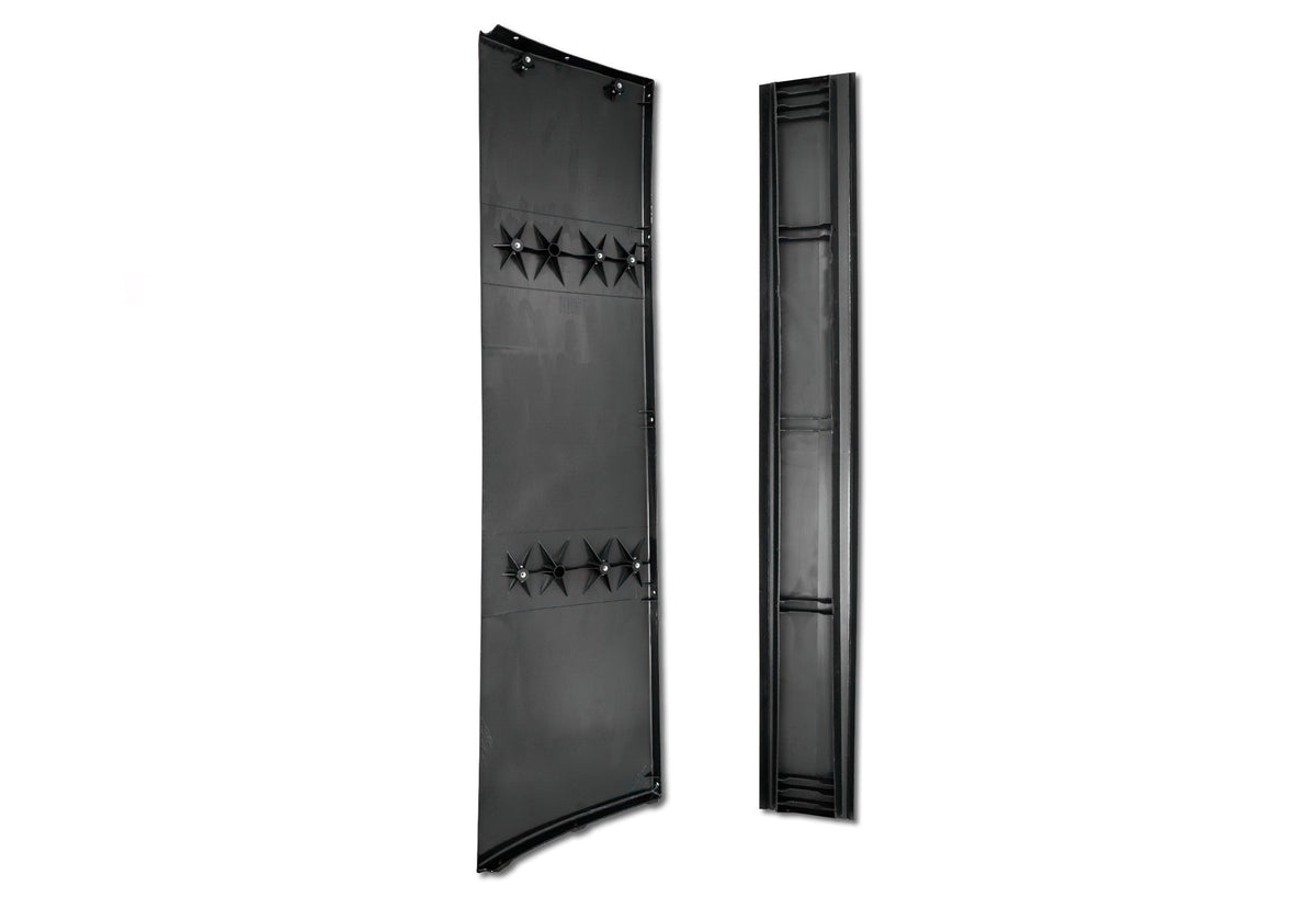 Lower and Upper Behind Cab Fairings With Extensions and Brackets Passenger 2004-2017 Volvo VNL