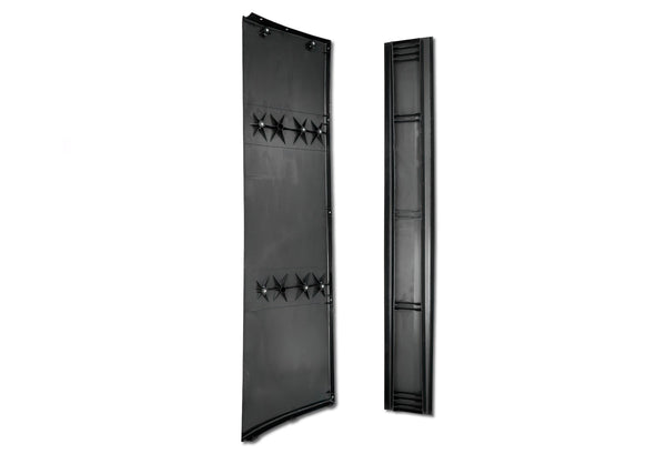 Lower and Upper Behind Cab Fairings With Extensions and Brackets Passenger 2004-2017 Volvo VNL