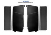 Cabin Fairing Upper Air Deflectors with Extensions Set  2025 2026 Volvo VNL New