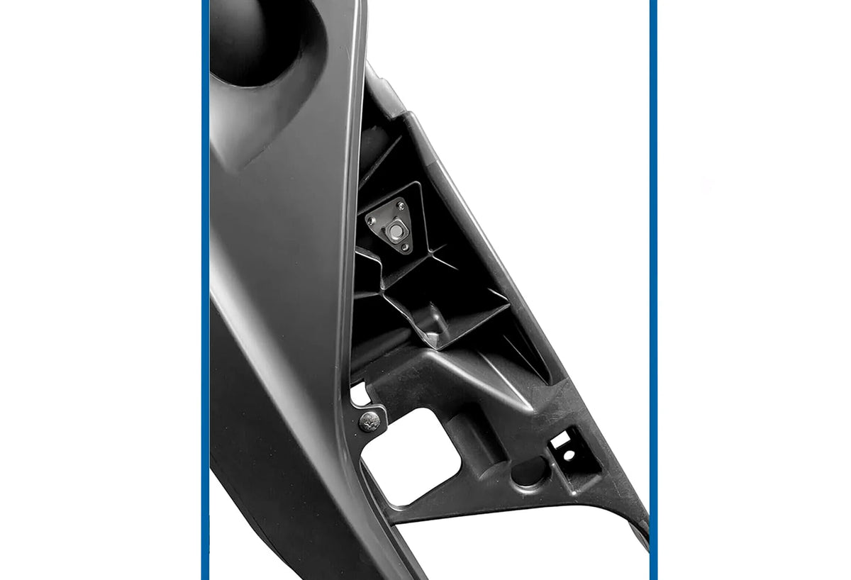 Bumper Corners Without Fog Hole Black Passenger Set 2022+ Kenworth T680