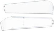 Kozak Top Cabin Fairing Passenger Side ONLY Compatible with Freightliner Cascadia 2008-2016 Plus Freightliner Logo, 2X 22 Windshield Wipers Wipers and 3X Kozak Face Masks