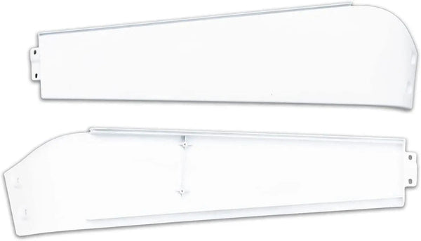 Kozak Top Cabin Fairing Passenger Side ONLY Compatible with Freightliner Cascadia 2008-2016 Plus Freightliner Logo, 2X 22 Windshield Wipers Wipers and 3X Kozak Face Masks