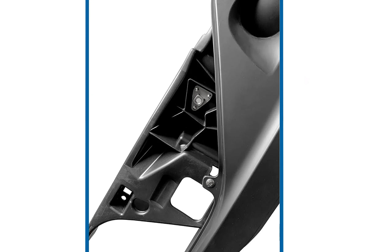 Bumper Corners Without Fog Hole Black Driver Set 2022+ Kenworth T680