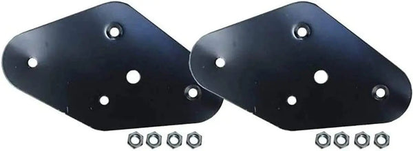 Chrome Finish Hood Mirrors compatible with Volvo VNL 2004-2016 Left Driver and Right Passenger Side Pair with Mounting Kits PLUS Logo, 2x 22 inch Windshield Wiperesand, KOZAK Vest