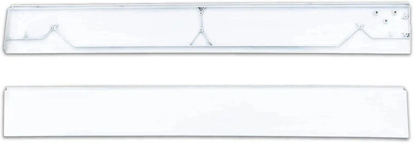 Kozak Bottom Cabin Fairing Passenger Side ONLY Compatible with Freightliner Cascadia 2008-2016 Plus Freightliner Logo, 2X 22 Windshield Wipers Wipers and 3X Kozak Face Masks
