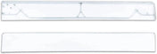 Kozak Bottom Cabin Fairing Driver Side ONLY Compatible with Freightliner Cascadia 2008-2016 Plus Freightliner Logo, 2X 22 Windshield Wipers Wipers and 3X Kozak Face Masks