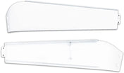 Kozak Top Cabin Fairing Driver Side ONLY Compatible with Freightliner Cascadia 2008-2016 Plus Freightliner Logo, 2X 22 Windshield Wipers Wipers and 3X Kozak Face Masks