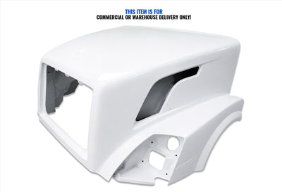 Hood Shell Fiberglass 2004-2017 Volvo VNL