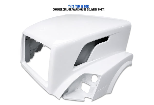 Hood Shell Fiberglass 2004-2017 Volvo VNL