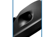 Bumper Corners Without Fog Hole Black Passenger Set 2022+ Kenworth T680