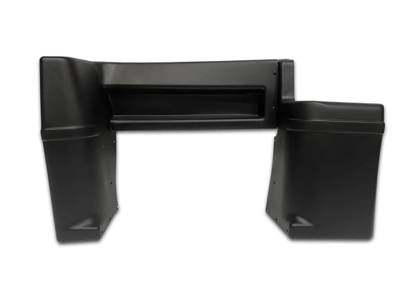 Cab Skirt/Side Fairing and Aluminum Tool Box with Brackets Left Side For Peterbilt 377 - 