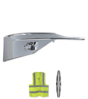 Bumper Cover Chrome Without Fog Hole Passenger 2022+ Kenworth T680