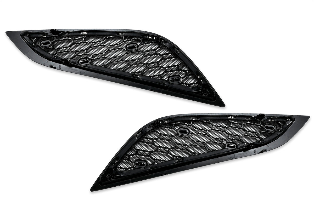 Air Hood Intake Vent Grilles Set 2018+ Volvo VNR