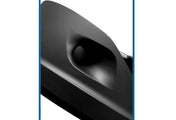 Bumper Corners Without Fog Hole Black Driver Set 2022+ Kenworth T680