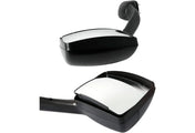 Hood Mirrors Black Set Peterbilt 587