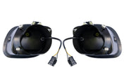 Full LED Projector Fog Lights Black Pair Freightliner Cascadia 2008-2017 - 