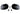 Full LED Projector Fog Lights Black Pair Freightliner Cascadia 2008-2017 - 