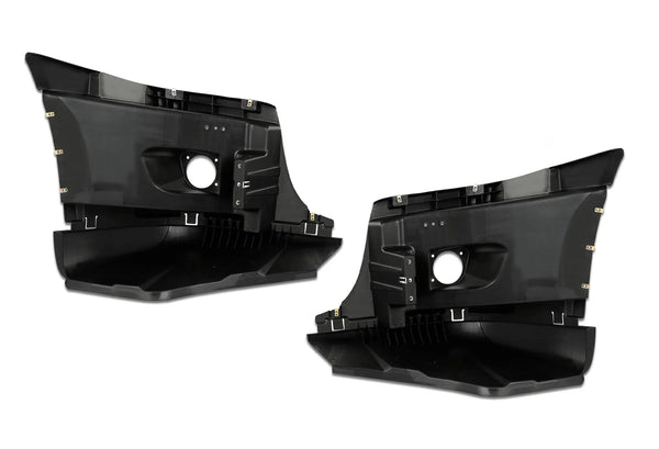 Bumper Corners Inner Set With Fog Holes 2008-2017 Freightliner Cascadia 125 113