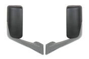 Door Mirror Covers Black Set 2018+ Freightliner Cascadia 126 116