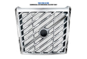 Front Platnum Chrome Grille with Bug Screen and Chrome Trims Moulding 2025+ Volvo VNL New