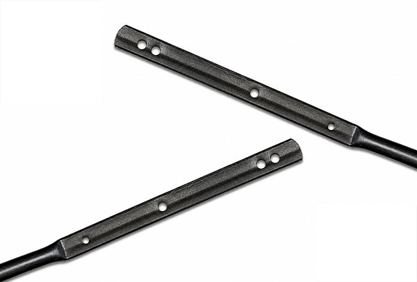 Roof Wind Deflector Fairing Cab Extender Support Rods Set 2018-2024 Volvo VNL