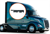 Front Side Fairing Flap Passenger 2025+ Volvo VNL New