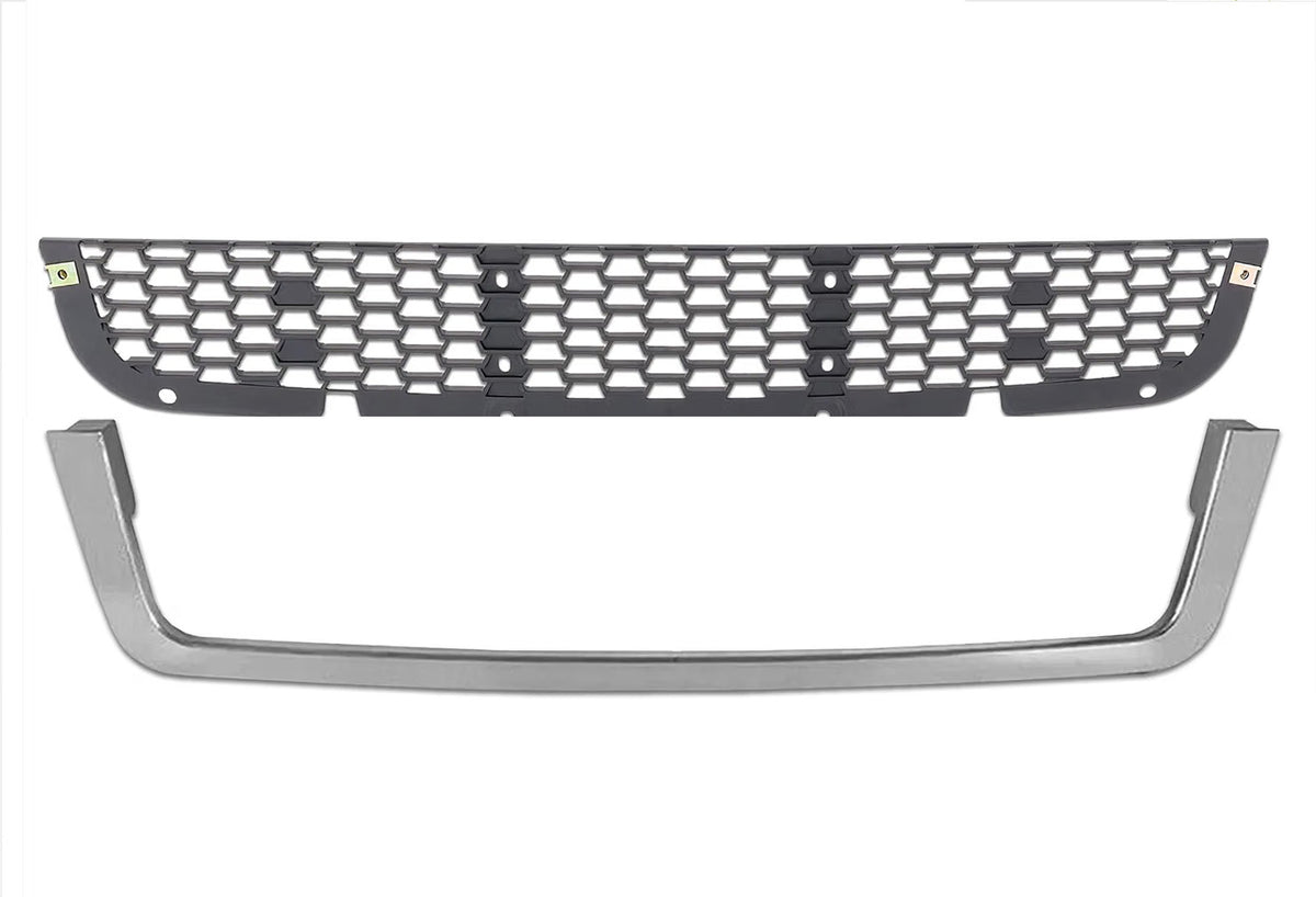 Bumper with Fog Holes Plastic w/ Brackets 11 Pcs 2018-2024 Freightliner Cascadia 126 116
