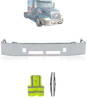 Bumper 12” Steel Chrome Aero 1998-2003 Volvo VNL T64 2000