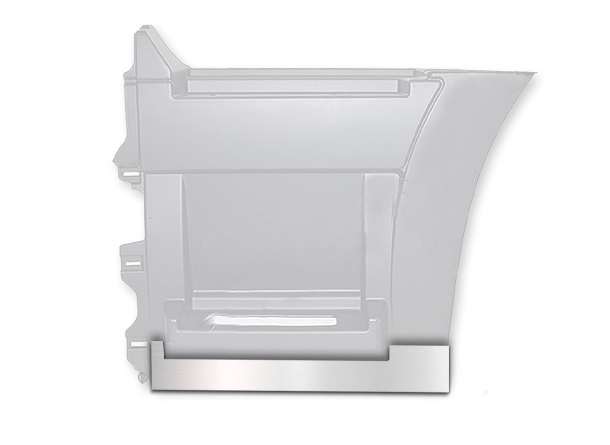 Stripe Chrome Trim for Rear Step Fairing Panel 29" (75 cm) Driver Side (12L) 2004-2017 Volvo VNL