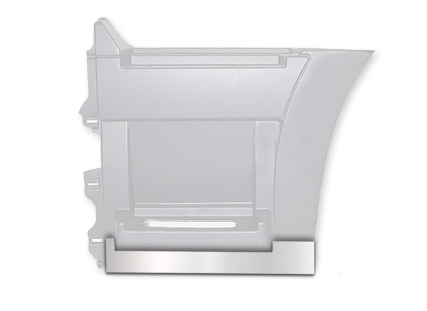 Stripe Chrome Trim for Rear Step Fairing Panel 29" (75 cm) Driver Side (12L) 2004-2017 Volvo VNL