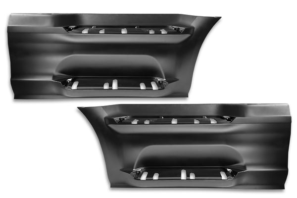 Front Step Side Panels with Brackets Set 2022+ Peterbilt 579