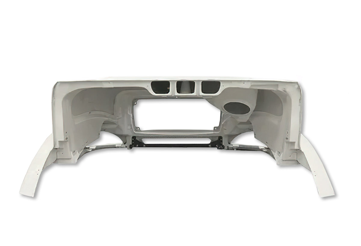 Fiberglass Hood with Hinges Cross Bar 2001-2009 Freightliner Columbia