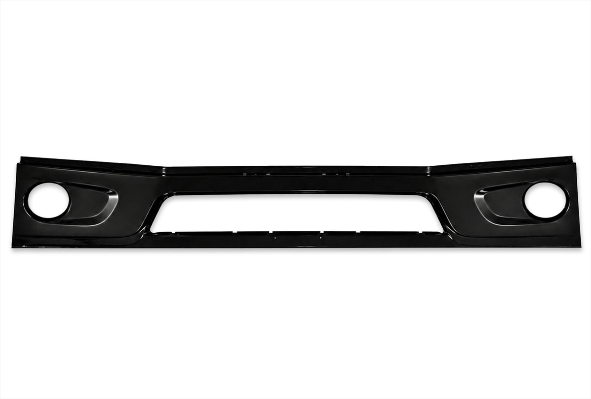 Center Bumper with Fog Light Hole Paint Black 2018+ Volvo VNR