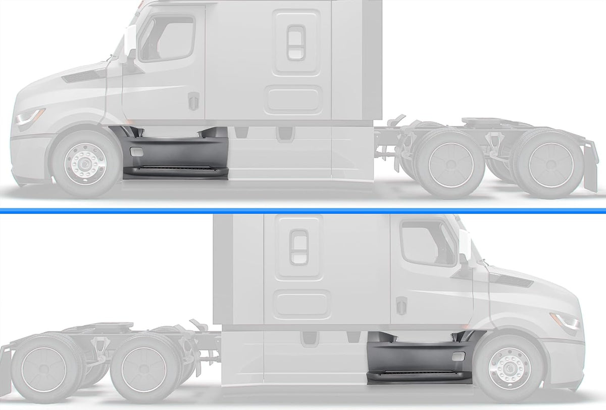 Front Fairing Panels for 126" Cab Set 2025+ Freightliner Cascadia