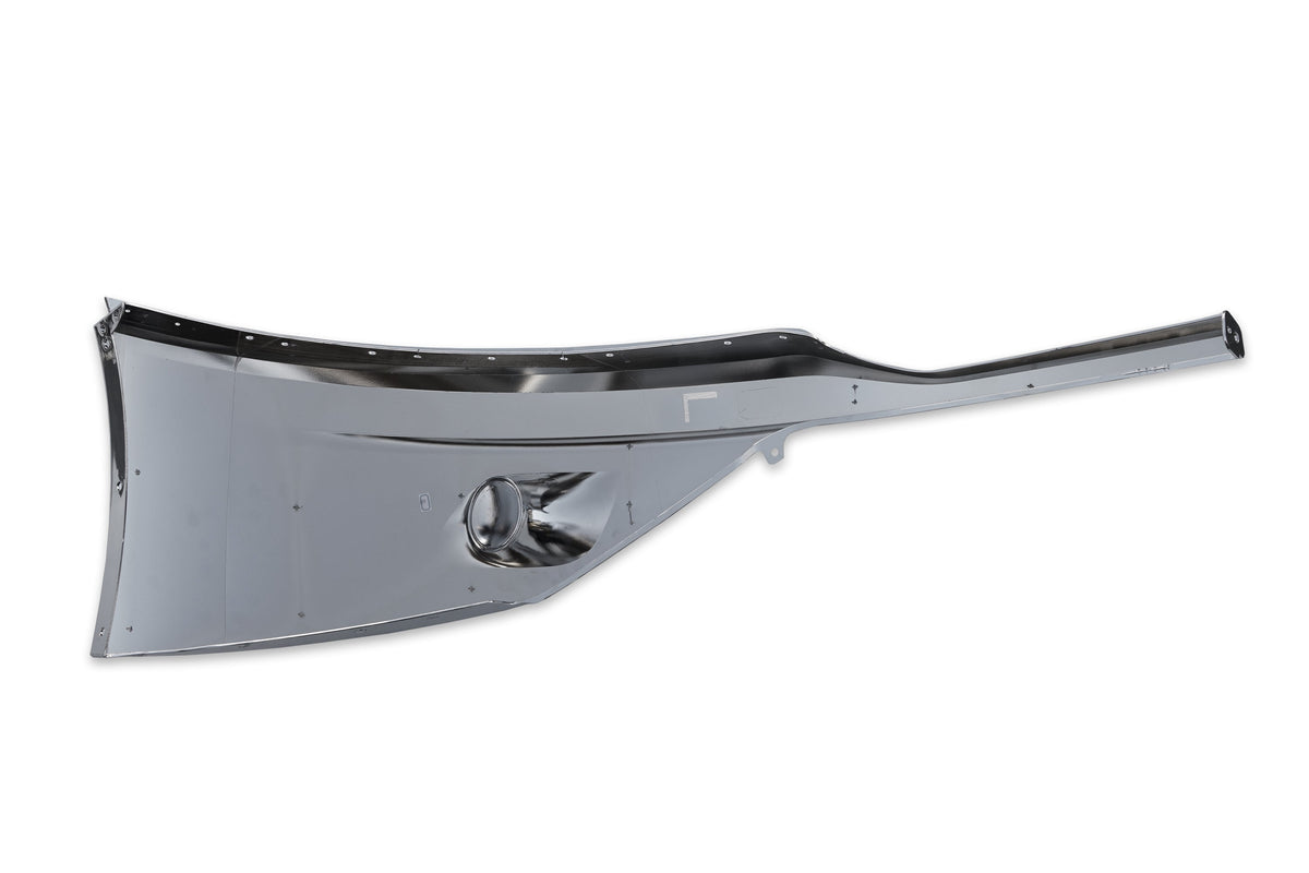 Bumper Cover Chrome Without Fog Hole Driver 2022+ Kenworth T680