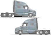 Rear Fairing Panel Extensions Set 2025+ Volvo VNL New