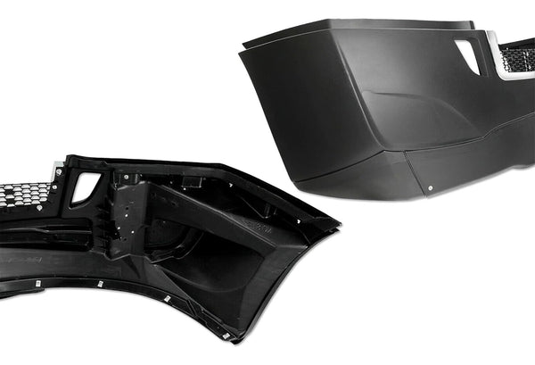 Bumper w/out Fog Holes Plastic w/ Brackets 2018+ Freightliner Cascadia 126 116